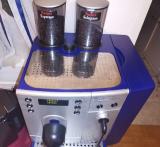 Blau graue Kaffeemaschiine Franke Saphira mieten