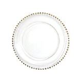 Platzteller mit Perlen mieten