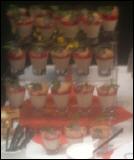 Gläser für Fingerfood und Nachspeisen